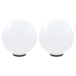 vidaXL LED-lambid, 2 tk, kera, 50 cm, PMMA