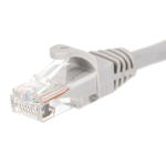 NETRACK Patchcord RJ45, valatud kate, kateg. 6 UTP, 5m hall