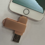 USB pulk V&auml;lkm&auml;lu Pulk Apple 3-&Uuml;HES OTG Kiire USB 3.0 T&uuml;&uuml;p-C Adapteriga, Rožinis