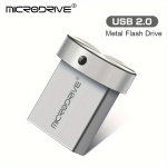 USB pulk MICRODRIVE Kiire USB m&auml;lupulk -, Metallnupp Punane, Sinine, H&otilde;bedane | 4GB kuni 128GB V&auml;lism&auml;lu., Sidabrinis