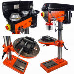 Elektriline vertikaalne puurpink koos kruustangidega BLACK 12234 | -45&deg;/+45&deg; | 200&ndash;2600 p/min | 2750 W | 16 mm