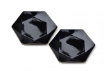 Desserttaldrikud Affek Design Ralph Black, 2 tk
