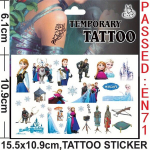 Disney Frozen Printsesside T&auml;toveeringu Kleebised - Anna & Elsa., Cg-012