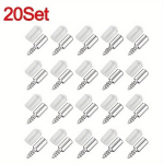 Komplekt Isel&otilde;ikav Kruvi Kummist H&uuml;lss Laminaat Tugi Kapiklaasi Jagaja Nael.