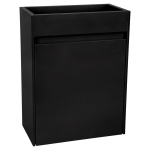 Vannitoa valamukapp seinale 40 cm, must