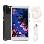 Mp3 m&auml;ngija MP4-m&auml;ngija Bluetoothi ​​ja WiFi HiFi heliga 5,0-tolline t&auml;ispuuteekraaniga kaasaskantav MP4-m&auml;ngija koos Bluetooth-k&otilde;rvaklappidega, must