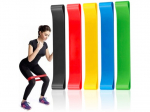 5x GUM BANDS FITNESS EXERCISE BANDS SET OF 5 PTSTSTS