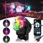 Heliga aktiveeritav lavavalgusti kaugjuhtimispuldi ja EU-pistikuga