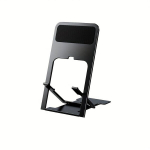 Telefonihoidja Universaalne Lauatelefoni Hoidja Reguleeritav Kokkupandav Mobiilihoidik , Juoda