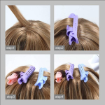 Juuksekujundustooted,looduslikud juuksejuurklambrid | Self-Grip Volume Enhancer | Styling & Wave Tool, oranž