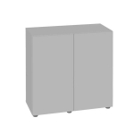 Akvaariumikapp Aquael Optiset 125, 80x81x36 cm, hall
