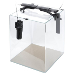 Akvaarium Aquael Optibent 70 68L, must, koos varustusega