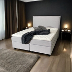 Kontinentaalvoodi InHome Classico 160x200cm Helehall, 160x200