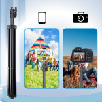 Reguleeritav 160.02cm Nutitelefoni Statiiv - Mitmek&uuml;lgne Selfie Pulk Otse&uuml;lekandeks ja Vlogimiseks.