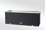 Alumiiniummetallist viimistlusega &otilde;ues olev pol&uuml;uretaanist lillepott, must, 98 cm x 25 cm x 34 cm