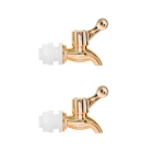 1TK/2TK/3TK Asendusjahuti Kran, Taaskasutatav Vee Kraan (Roosa Kuldne)., 3vnt