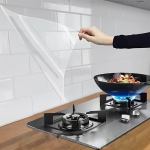 K&otilde;rge Temperatuurikindel L&auml;bipaistev &Otilde;likindel K&ouml;&ouml;gikleebis, Suur PET Veekindel Seinaplaatide Kaitsja., S# (45 * 70 cm / 17,73 * 27,58 colio)