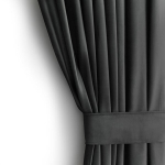 AmeliaHome kardin Velvet