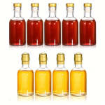 Klaasist veinipudel 100 ml, 9vnt