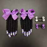 Topelt lipsud, 2 tk, Violetinė