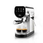 Ufesa Sienna Espresso ja Cappuccino masin 20 baariga, Digitaalne Puutetundlik Ekraan, 1360W, Piima Vahu Pihusti, 0.9L, Jahvatatud Kohv ja