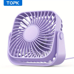 Lauaventilaator USB, Violetinė