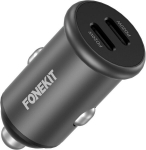 FoneKiti autolaadija Travel 40W, 2 x USB-C