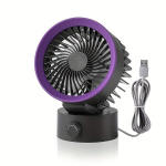 Lauaventilaator USB, pilka