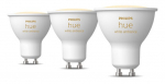 Philips Hue LED-pirn, BT, valge &otilde;hkkond, GU10, 4,2 W, 3-pakk