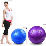 Muud fitness-tooted, joogapall, harjutuspall, s&uuml;nnituspall, jalapumbaga tasakaalupall, koju ja kontorisse, lilla-45 cm
