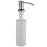 Vedelseebi/n&otilde;udepesuvahendi dosaator kraanikausile Laveo Drop, Brushed Steel