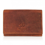 Naiste vintage nahast RFID rahakott Paolo Peruzzi T-33-OR