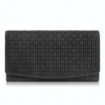 Naiste vintage stiilis nahast rahakott suur must Paolo Peruzzi T-109-HBL