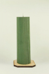 Sojavahast k&uuml;&uuml;nal, Silinder, roheline, 5,5x19,5 cm, 500 g