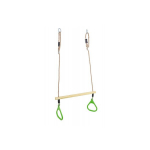 Trapetskiik plastikust r&otilde;ngastega, heleroheline