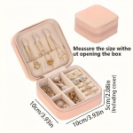 Stiilne kaasaskantav ehtekarp &ndash; kunstnahk reisimiseks Rivex, sinine