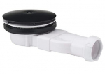 Du&scaron;ialuse sifoon Wirquin DN40, must matt