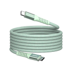 S&uuml;learvuti laadija Magnetiline USB-C kaabel Verbatim, 100W, 1.2 m, roheline
