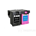 Analoog tintide komplekt HP 302XL Black + HP 302XL TriColor