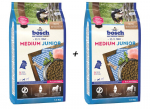 Kuivtoit koertele Bosch Medium Junior (High Premium) 1kg + 1kg KINGITUSEKS!
