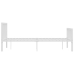 kaheinimese voodi，t&auml;iskasvanu voodi，voodiraam, valge, metall, 120 x 200 cm CFE9519027