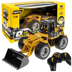 Buldooser lastele RC LED kaugjuhtimine Click4toys