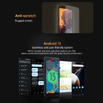 Telefon "Oukitel WP32 tugev nutitelefon - 5.93 '' 'ekraan 4GB+128GB 20MP 6300Mah Android 13 - roheline, ametlik standard"