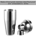 Eliidi Mixology Shaker - Boston 11tcs komplekt, 600x750ml, Leedu t&otilde;lge: Elite Mixology Shaker - Boston 11pcs komplekt, 600x750ml, CH