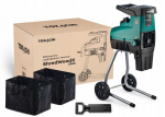 Elektriline ises&ouml;&ouml;tev purusti Tokachi ShredWoodX 3500, 3500 W, jahvatamiss&uuml;steemiga ja kahe 60 l kotiga