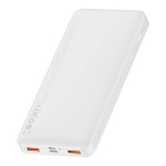 Powerbank Baseus Bipow 10000mAh, 20W (valge)