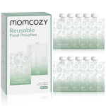 Korduvkasutatavad beebitoidukotid Momcozy, 10 kotti, kuni 120 ml