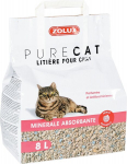 Zolux PureCat paakuv, mineraalne kassiliiv, 8 l