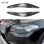 BMW 5 seeria F10 F10 F11 F18 F18 535I 525I 520I 530I CAR-i esilaternate kulmude silmalaugud Kerged kulmud Shining Black 11-17 aksessuaarid