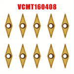 10tk VCMT160404/VCMT160408 Karbiidterad CNC T&ouml;&ouml;riistadele metallide l&otilde;ikamiseks., VCMT160408ZM20